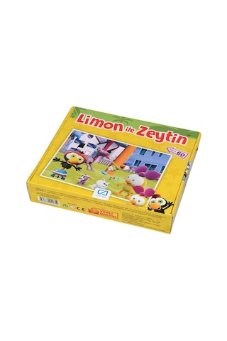 Limon Ile Zeytin 60 Parça Puzzle (Ca Games)