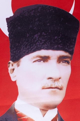 Zc Bayrak 50x150 Saten Kırlanğıç Atatürk Bayrağı Flama Diğer
