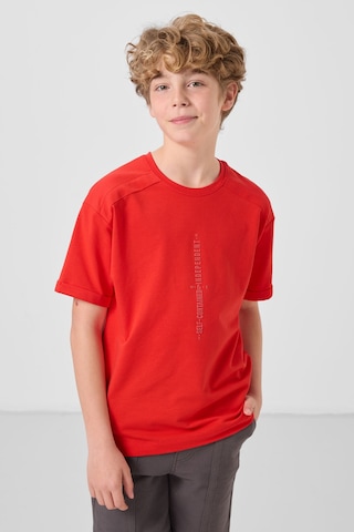 Oversize Fit Baskılı 3lü Paket Siyah-fiesta-açık Mavi Erkek Çocuk T-shirt - 11301 Siyah-fiesta-açık Mavi