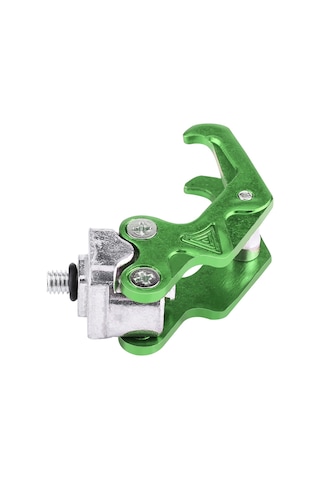 Konesam Motosiklet İçin Alüminyum Altyapıli Kartal Pençe Tasarımli Saçma Sepet Kanca - Yeşil Dayanıklı, Kolay Kurulum