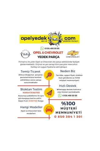 Opel Astra F Sol Far Camı 1995 ve Sonrası 1216519