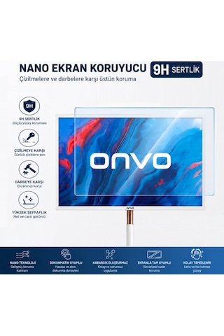 Onvo 32ovm6500x 32 İnç Ekran Koruyucu 9h Nano Parlak