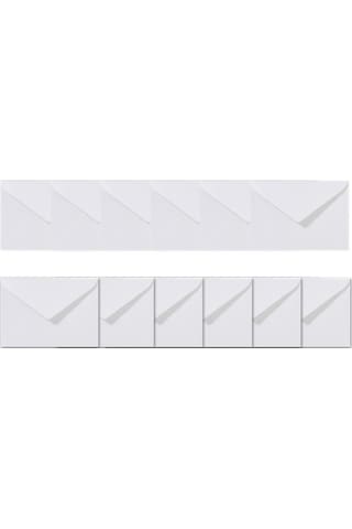 İstisna 12 Adet Mektup Zarfı 13x18 CM 100gr. Beyaz