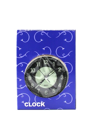 Twin Bell Alarm Clock Bgc-37 No-847 Yuvarlak Masa Çalar Saat Çap: 11cm Pilli Işıklı Fosforlu Diğer