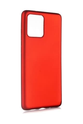 Samsung Galaxy Uyumlu S20 Ultra Kılıf Esnek Yapılı İnce Slim Silikon Kapak Ryc/premier Kirmizi