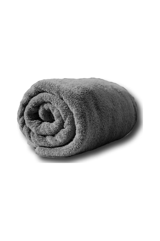 1 Tane Büyük Boy Pamuklu 50x90cm, Fitness Havlusu , Spor Havlusu , Kuaför Havlusu Gri
