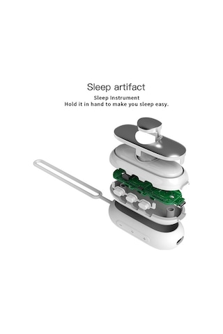 Maoyaya Yetişkinler İçin Taşınabilir Uyku Yardım Cihazı - Kaygı Ve Uykusuzluk Rahatlatma Aleti Mavi