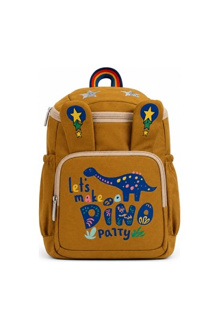 Ls-5170 Erkek Çocuk Ana Okul Çantası Okul Çantası Camel Lacivert