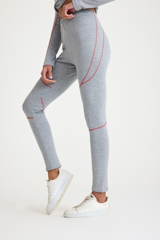 Scorp Thermo-fit Extreme Kadın Termal İçlik Alt Kayak İçliği Gri Siyah