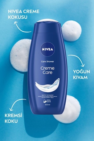Nivea Creme Care Banyo ve Duş Jeli 2 x 500 ML