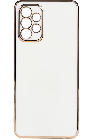 Samsung Uyumlu Galaxy A32 4G Parlak Kenarli Bark Silikon Kilif 547681089