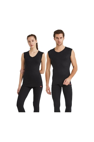 Blackspade V Yaka Thermal Atlet Unisex İçlik Siyah C3t4n2o9 001