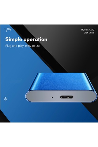 Skycity 160gb Usb3.0 Metal Taşınabilir Disk 2.5" Sata, Hızlı Veri Transferi, Hafif Ve Taşınabilir, Gri