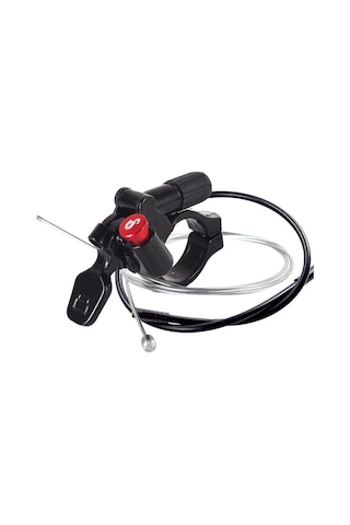 Teltree Dağ Bisikleti Ön Çatal Alüminyum Kontrolörü - Evrensel Kilitlenme Anahtarı, Şok Emici Fonksiyonlu Tamir Parçası Kablo + Kablolu Boru İçerir