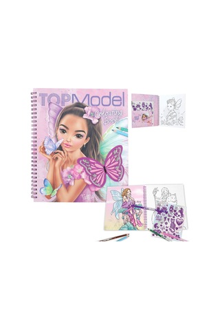 Topmodel Peri Ve Masal Hayvanları Boyama Kitabı