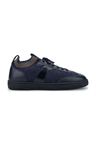 Giampiero Nicola Erkek Hakiki Deri Mavi Casual Ayakkabı 664 44516b Erk Ayk Sk24-25 Blu Mavi