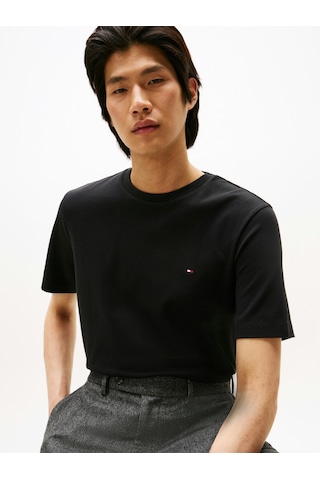 Lıght Interlock Tee Erkek Siyah T-shirt - Mw0mw37508 Siyah