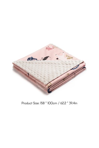 Vkemall Yumuşak Pamuklu Bebek Battaniyesi - Nefes Alabilir, Masaj Noktalı, Mevsim Geçişleri İçin 158x100cm DiğER