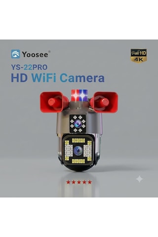 Wifi Çift Kameralıı 5 Mpli Dış Mekan Ys-22pro
