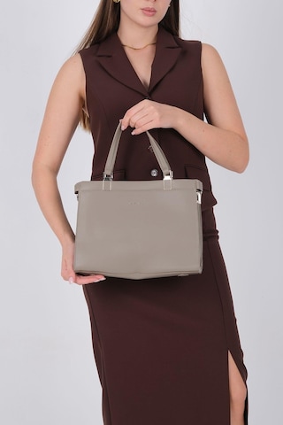 Silver Polo Sp1237 Kadın El Çantası Cilt Bej-bej
