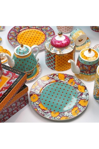 Lucky Art Elıana Bone 4lu Tabak Takımı 20cm Lyhd 577