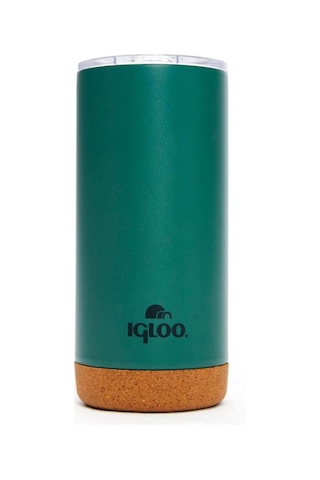 Çelik Mug Termos - Igloo - Cork - 500ml - Yeşil - 205695 Çok Renkli