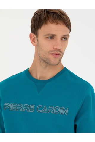 Pierre Cardin Erkek Zümrüt Sweatshirt 50279523-vr055 Zümrüt