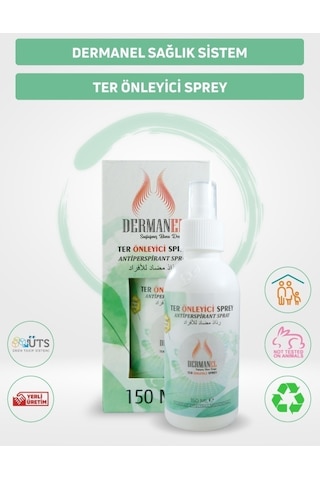Dermanel Ter Önleyici Sprey 150 ML