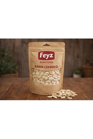 Feyz Tuzlu Kavrulmuş Kabak Çekirdeği 1 Kg Nevşehir İri Boy