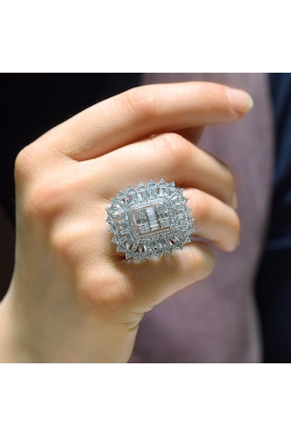 Lilarote 2.28 Ct Pırlanta Özel Tasarım Baget Yüzük