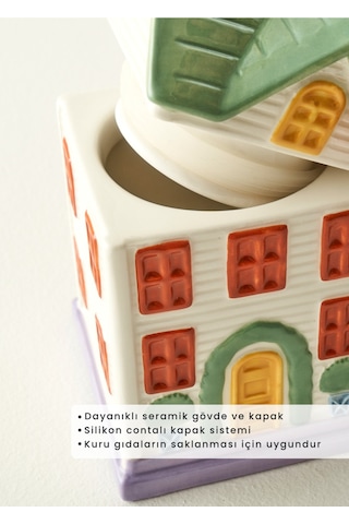 Bella Maison House Seramik Baharatlık Yeşil 230 Cc Yeşil