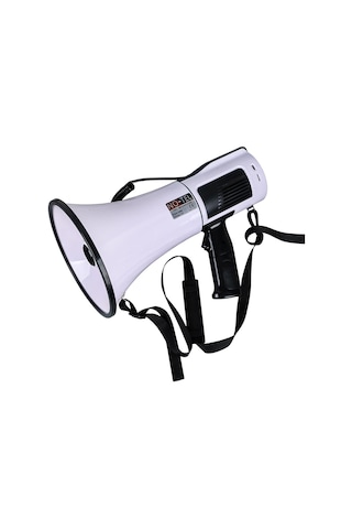 Ayt No-tel 106u Bluetooth Usb Siren Ses Kayıt Özellikli Dahili Bataryalı 100 Watt Büyük Boy Megafon Hoparlör
