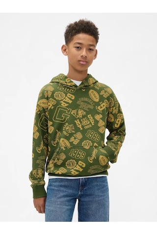 Gap V-jpn Aop Logo Po Yeşil