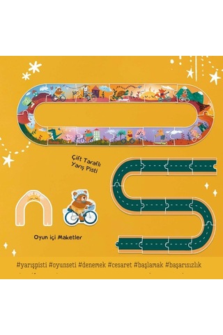 Bi Kutu Oyun Sıra Sende - Bisiklet Yarışı Kitap Ve Oyun Seti