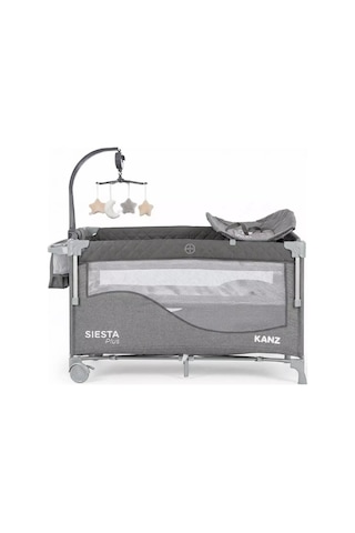 Kanz Siesta Plus Dönenceli Anne Yanı Oyun Parkı 70x120 Cm