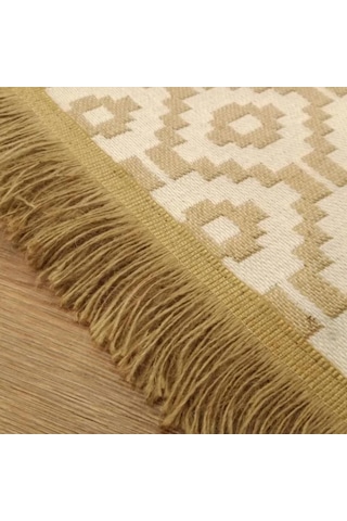 T.concept Boho Geo Jüt Halı Bej 150 Cm