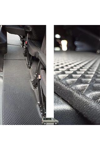 Bod Volkswagen Caravelle 3D Havuzlu Paspas 2003-2015