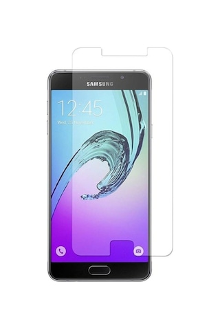 Samsung Uyumlu Galaxy A3 2016 Nano Kırılmaz Cam Ekran Koruyucu Şeffaf