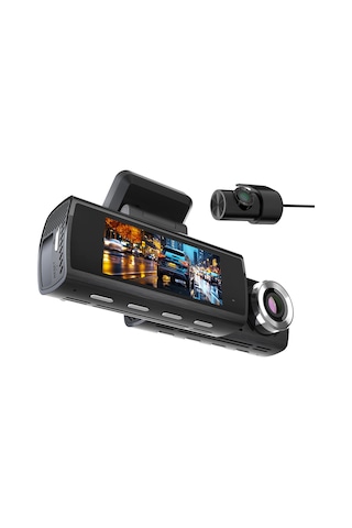 Kawa D8 2 Kameralı Ön / Arka 4k + 1080p Sony Starvis Sensörlü Türkçe Wi-fi Gps'li Araç Kamerası