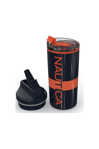 Nautica Ntm02 Sport Termos Paslanmaz Çelik 500 Ml Navy Turuncu
