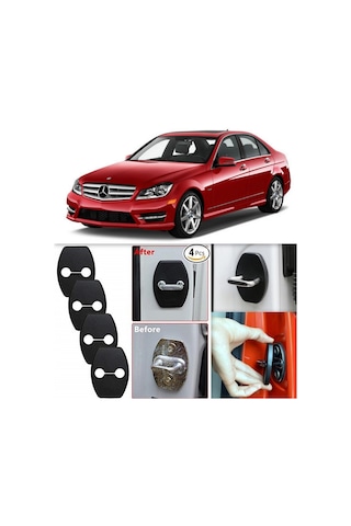Mercedes C Amg W204 Kilit Koruyucu Kapak Seti (398644315)