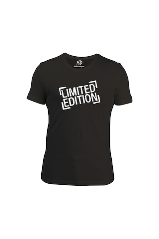Erkek Limited Edition Baskılı Bisiklet Yaka Tişört 001