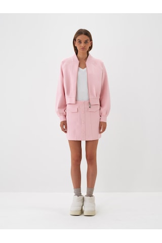 Pembe Pamuk Dokulu Regular Fit Etek 270403 Pembe