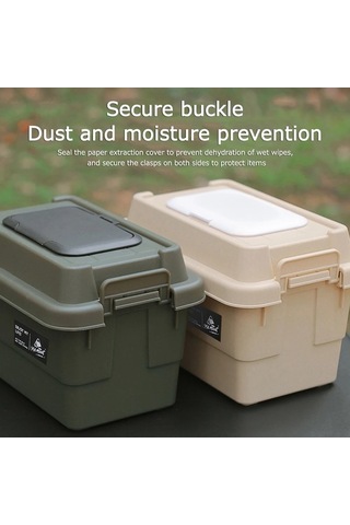 Maoyaya Çok Fonksiyonlu 1.1l Taşınabilir Açık Saklama Kutusu, Peçetelik, Çok Renkli Çok Renkli