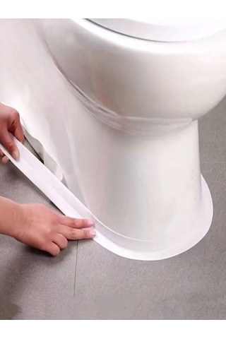 Su Sızdırmaz Bant Mutfak Lavabo Küvet İzolasyon Şerit Bant Beyaz