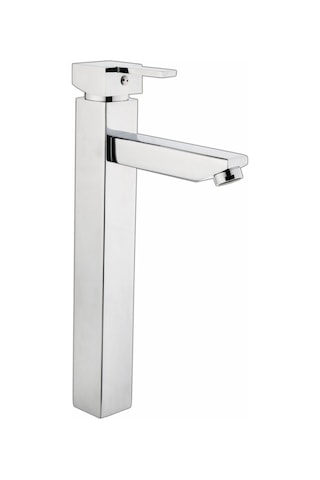 Square Çanak Lavabo Bataryası 30 Cm Gri