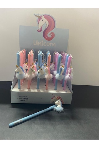 Unicorn Tükenmez Kalem Mor Mor