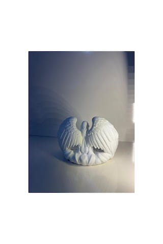 Minimalist Melek Figürlü Dekoratif Aksesuar Ve Takı Tabağı