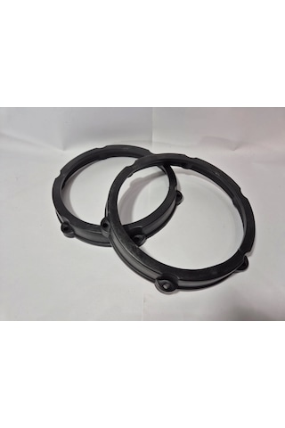 Hoparlör Yükseltici Kasnak 20 Cm - 2 Adet - Kaliteli , Vida Yerleri Olan 20cm Hoparlör Kasnağı - 2 A