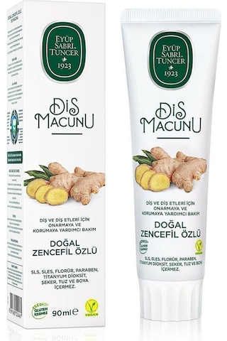 Eyüp Sabri Tuncer Doğal Zencefil Özlü Diş Macunu 12 x 90 ML